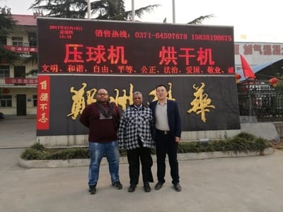 Египет: Ротационная барабанная сушилка