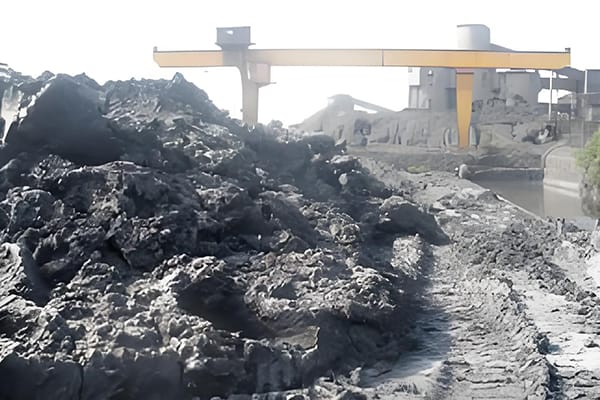 Барабанная сушилка для угольного шлама